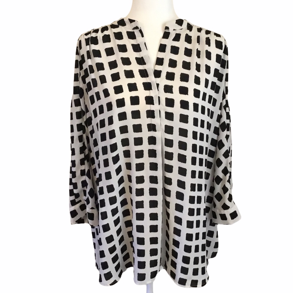 Lane Bryant Tunic Block Squares 22/24